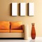 Uniquewise 28" Classic Bamboo Floor Vase Handmade, For Dining, Living Room, Entryway, Glossy Orange QI003242.M.OR - alternate 4